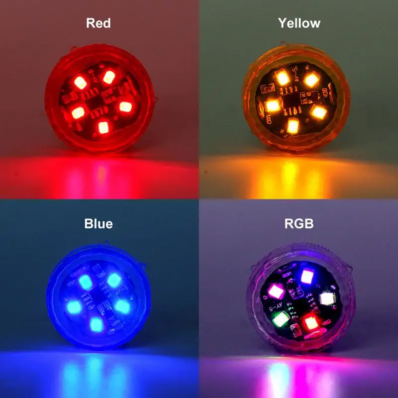 Wireless Auto Body Safety Signal Light 5 PCs Car Door Lights LED 12V Warning Lights LED Constant Warning Light For Cars SUVs