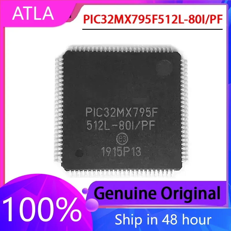 

1PCS New PIC32MX795F512L-80I/PF PIC32MX795F Package TQFP-100 Microcontroller Chip IC