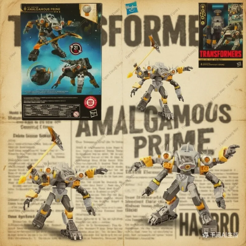 

Специальное предложение: Новая оригинальная подвижная фигурка робота G-D Amalgamous Prime, вдохновленная мультсериалом, коллекционная игрушка для