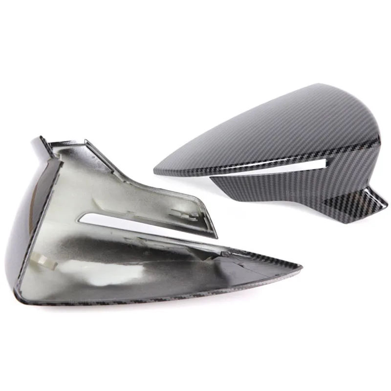 Side Mirror Caps Carbon Fiber For SEAT Leon MK3 5F ST FR Cupra Ibiza Mk5 Arona KJ7 2017-2019 2020 Rearview Mirror Cover Case view 2