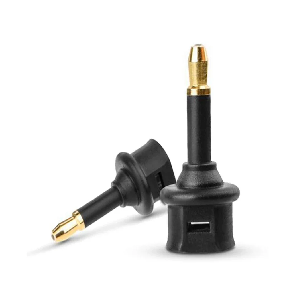 

1 piece/batch of high-quality toslink optical digital jack female jack to 3.5mm mini jack ecker male audio optical adapter