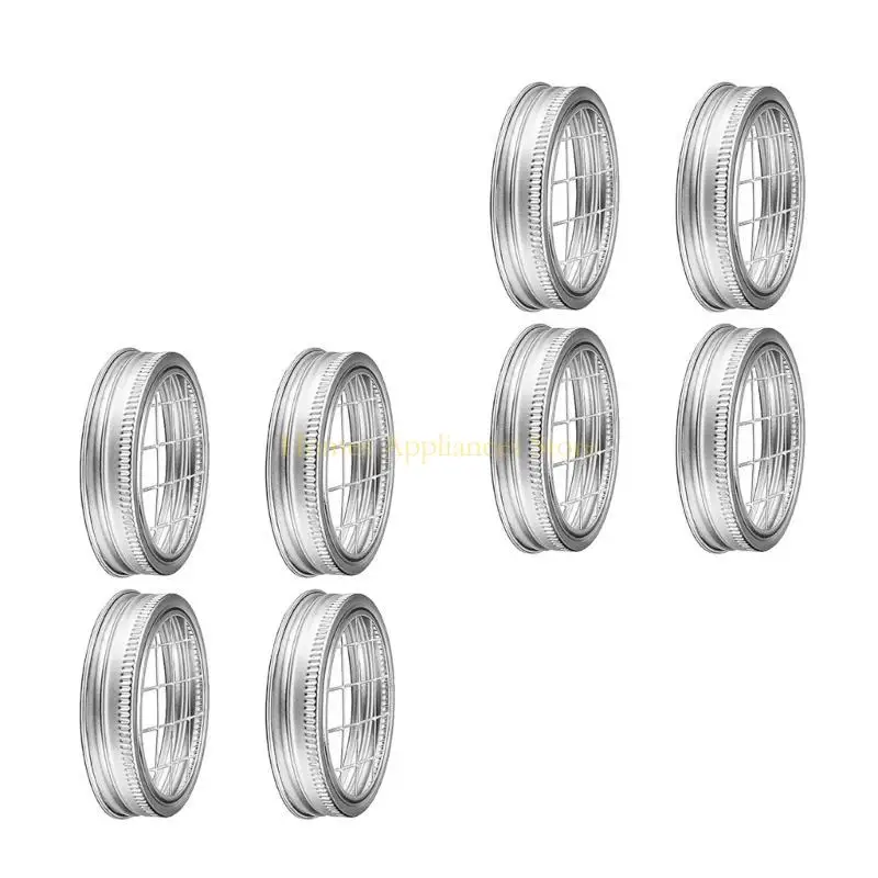 غطاء الفضة D0AB مع غطاء الشحوم المربع المعدني من القش مناسبة للترتيبات