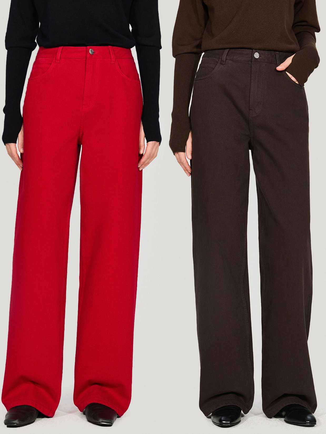 

Джинсы из органического хлопка свободного прямого кроя с радужным окрашиванием, модные повседневные брюки для женщин, удобные джинсы с завышенной талией