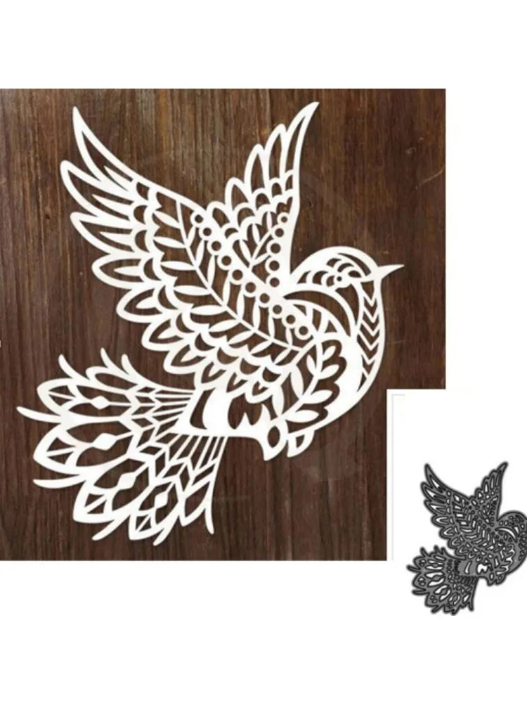 Animal bird Metal Cutting Dies Stencil Scrapbook Album fai da te timbro carta goffratura Decor Craft Knife mold