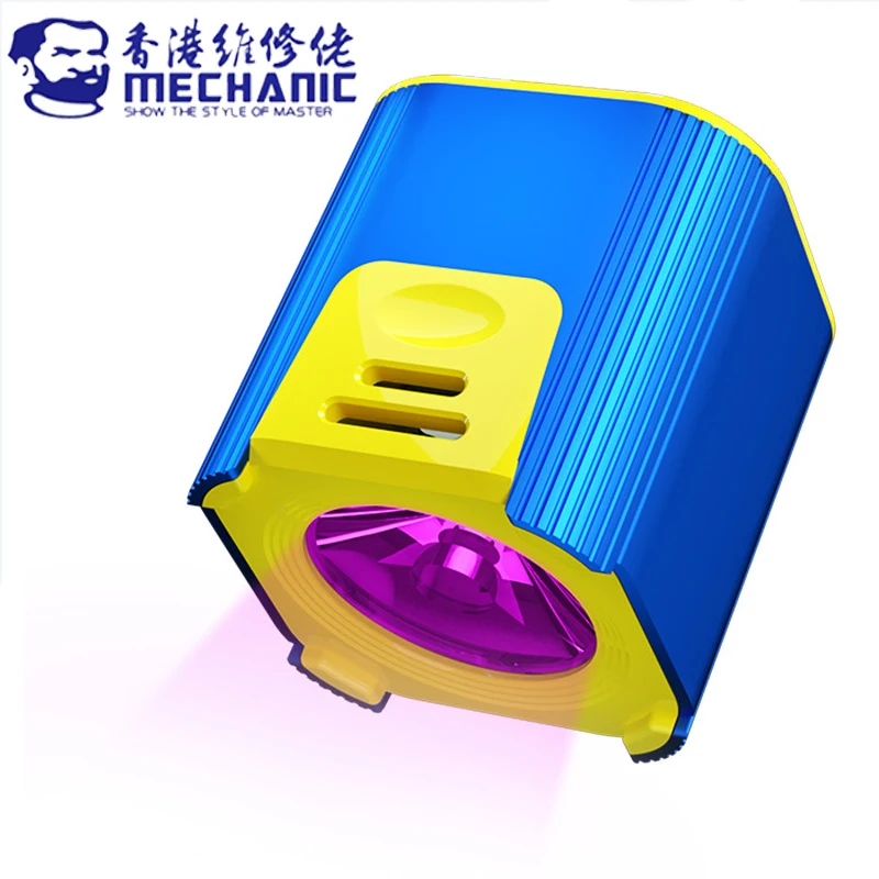 Imagem -02 - Mecânico l1 Contas de Luz Dupla Inteligente uv Cura Luz 7w Ferramenta Reparo Cura Rápida para Oca Máscara Solda Óptica Óleo Resina Cola