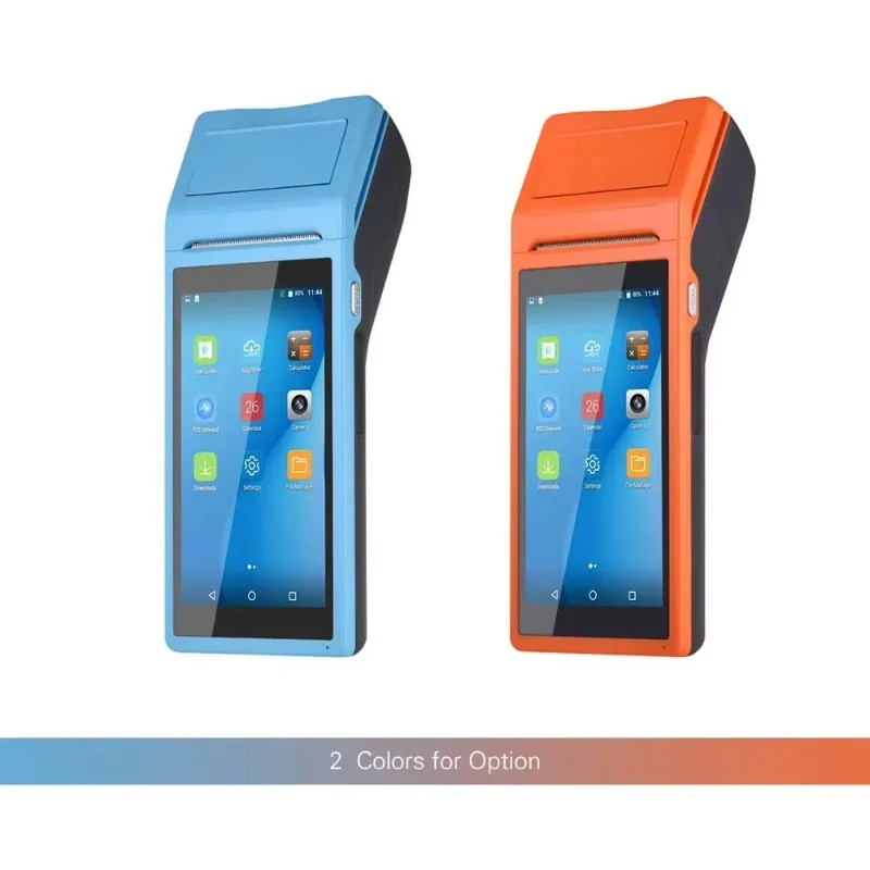 Mini draagbare Android kassasysteem POS-terminal met 58mm printers & scanners
