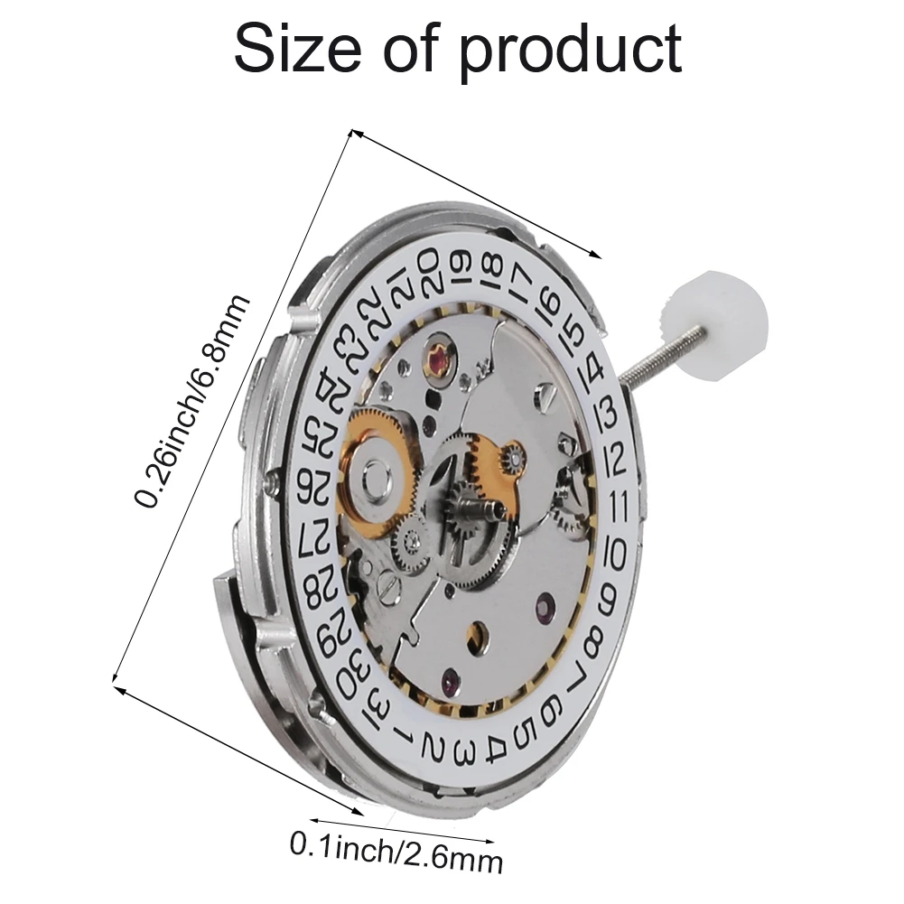 newyear828 For 2130 V8 Edition Replace ETA 2824 -2 Movement with Men