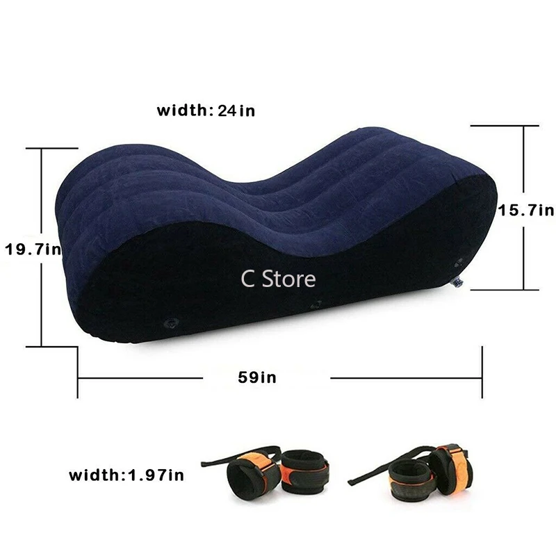 Inflatable Sex Bdsm Sofa Bed Erotic for Husband and Wife Couples Adults Love Pillow Chair Foldable Sexy Toys Furniture Sextoys
