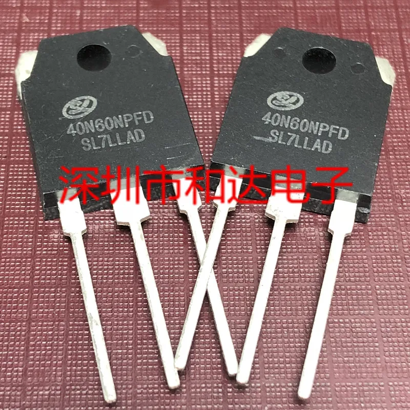 10PCS/Lot 40N60NPFD  TO-3P 600V 40A   Really Stock Original Best Quality Guarantee Fast Shipping