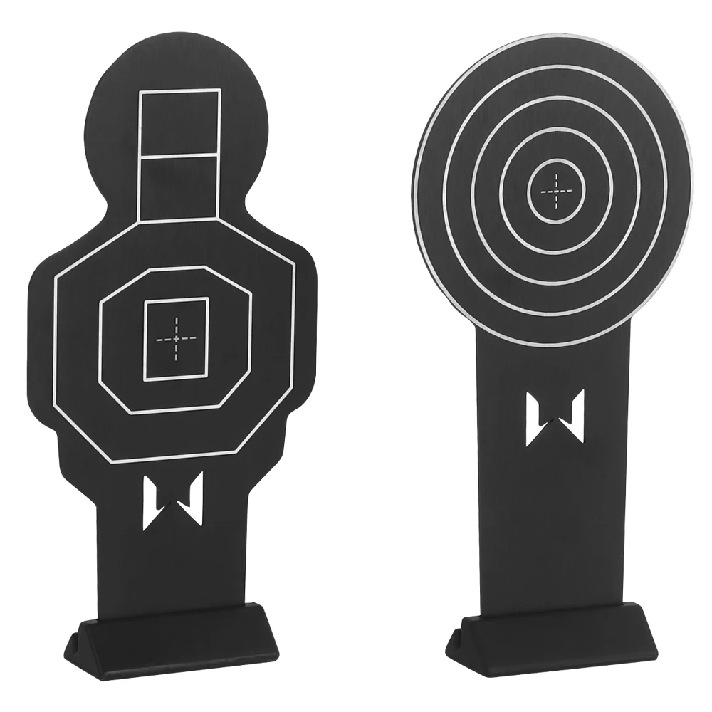 WST Aluminum alloy slingshot soft bullet gun target shooting training target toy slingshot accessories