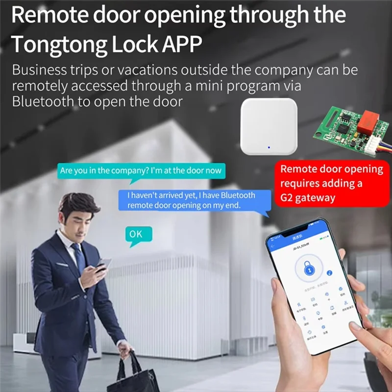 AB53 TTLOCK Electronic Lock Module Door Access Control System Remote Door Opening Controller