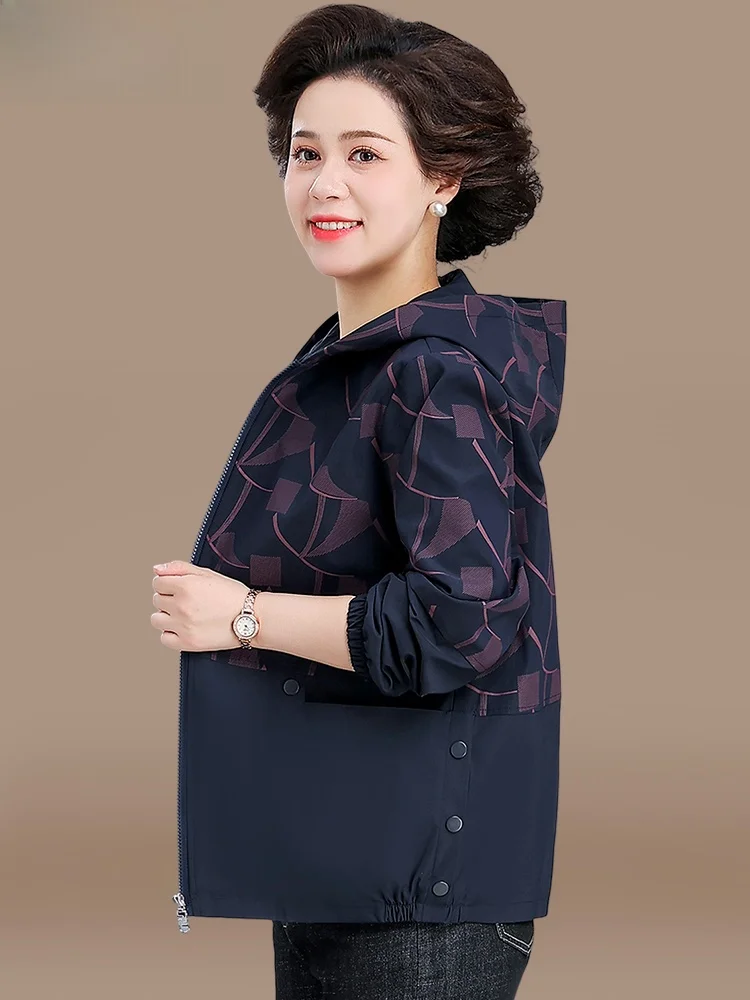 

Модная короткая куртка с капюшоном для женщин, осенняя одежда, пальто в корейском стиле, на молнии, свободного кроя, из полиэфирного волокна, кардиган