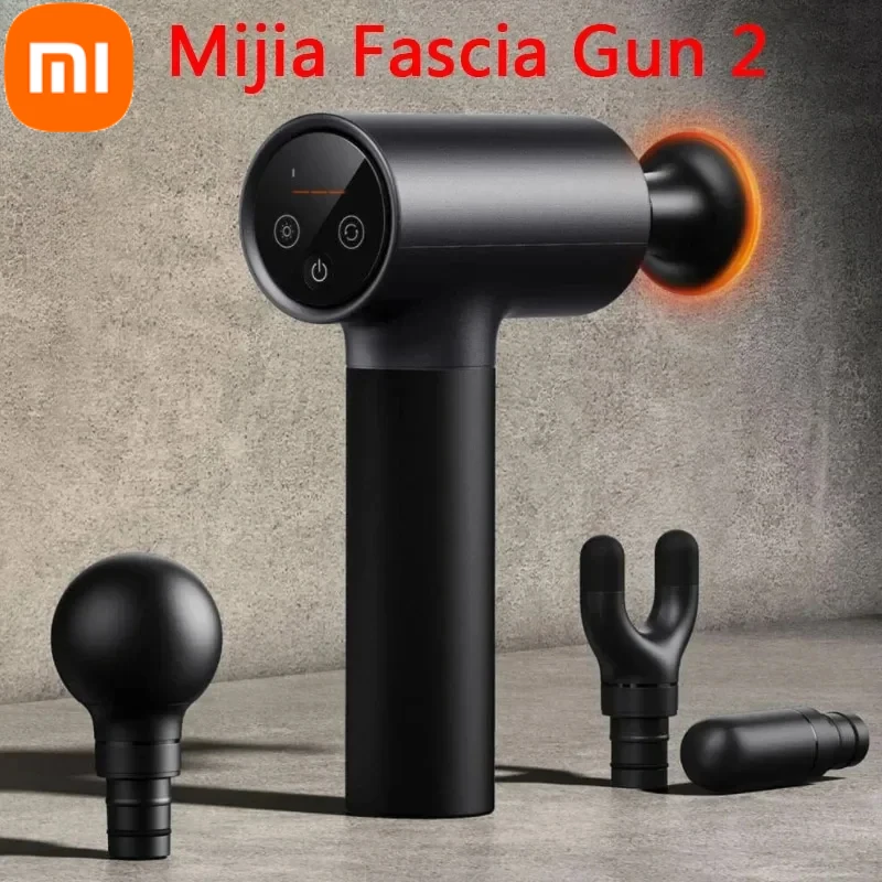 

Xiaomi Mijia Fascia Gun 2 Advanced Heat Therapy 3 Gears 4 Modes 2540mAh Long Battery Life Full Body Muscle Massage Relaxation