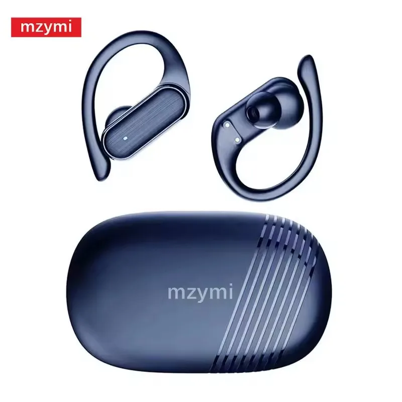 Mzymi A520 TWS Bluetooth 5.3 Earphones Wireless Sports Headphones Touch Control HiFi Stereo Earbuds Waterproof EarHook Headset