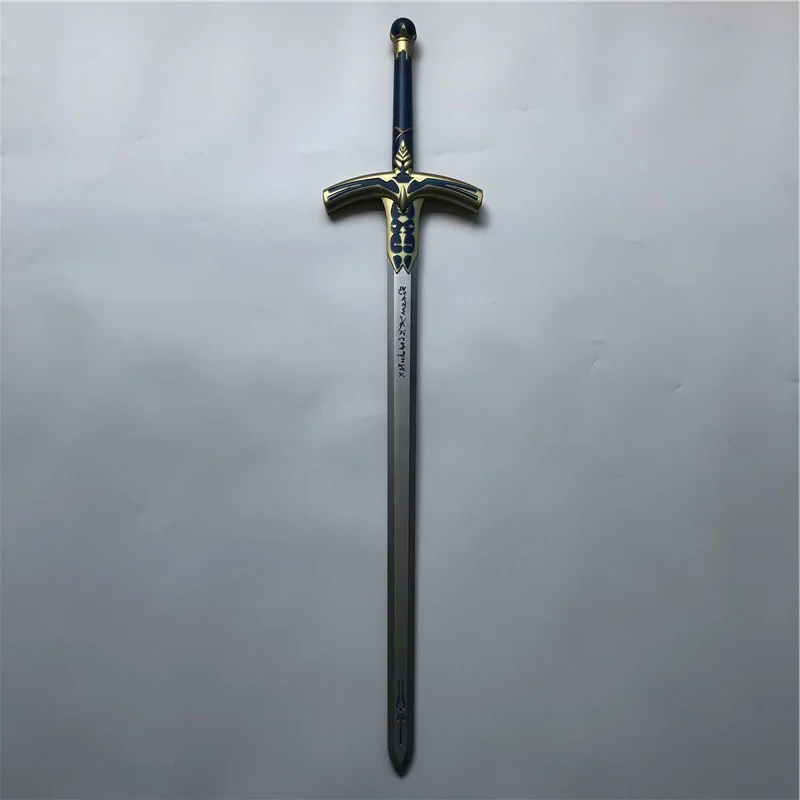  Stay Night Pu Knife Sword Weapon Prop Cosplay Saber Alter Excalibur Sword In The Stone Caliburn Weapon Toys For Tenns 109cm