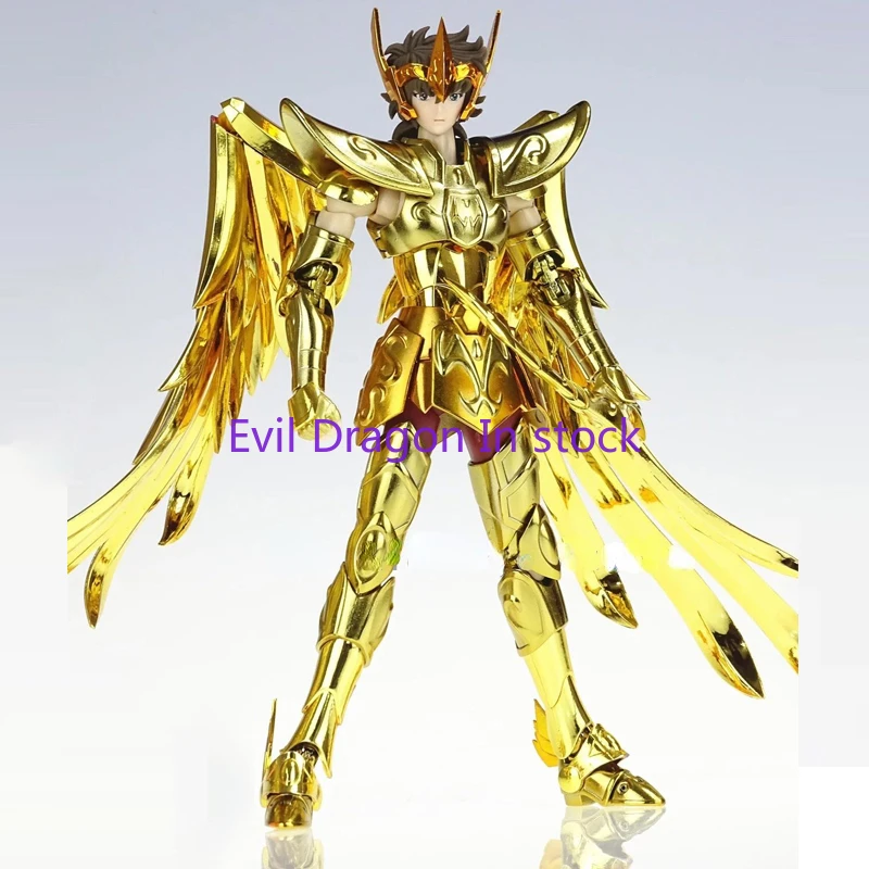 In Stock MST Saint Seiya Myth Cloth EXM Sagittarius Aiolos W Pegasus Head 24K/OCE/Dark Gold Knights of The Zodiac Action Figure