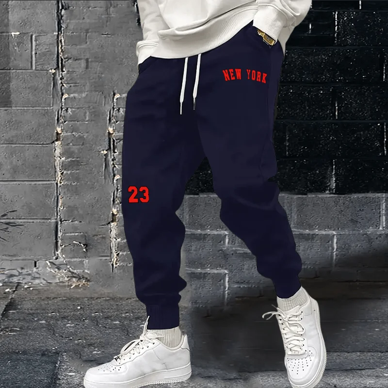 New high quality Korean style fashionable four seasons jogging sweatpants daily casual pants for men and women hot selling 1000+