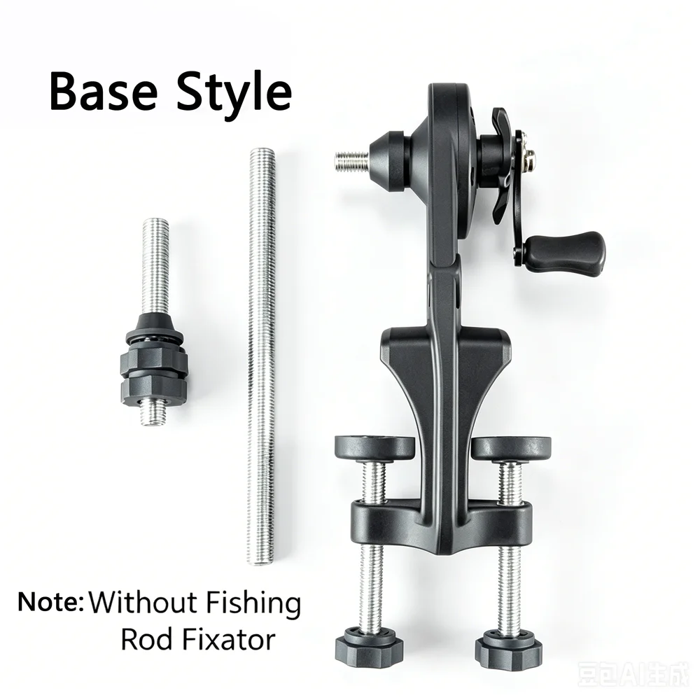 Professioneller Leichter Angelschnur-Aufwickler Rostfreier Robuster Schnurwickler für Spinn- und Baitcasting-Rollen Zubehör – Detail 7