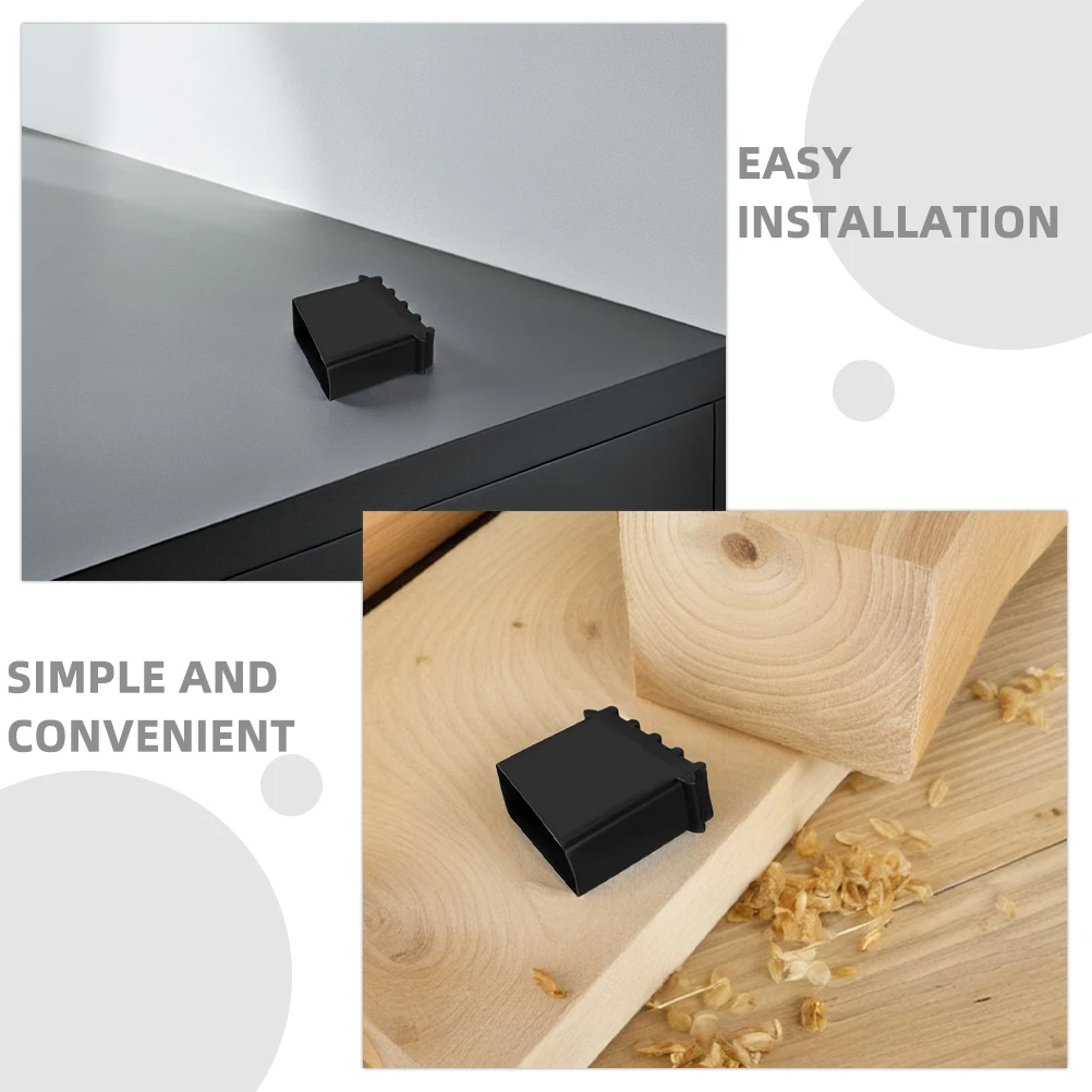 2pcs Ladder Foot Cover Safety Feet Durable Rubber Cushions AntiSlip Insulation Protection Home Construction Use