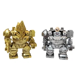Big Size Rhino Mech Armor Bouwstenen Mini Action Figure Bricks Speelgoed