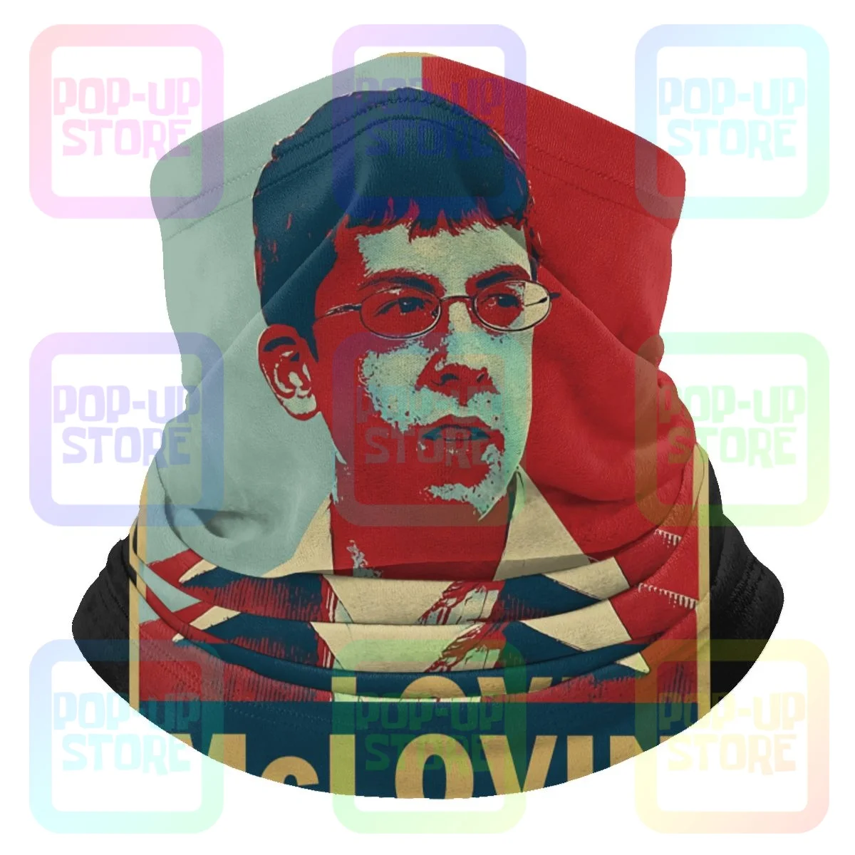 Mclovin Superbad-polaina de microfibra para cuello, Bandana, bufanda de esquí, tubo de secado rápido