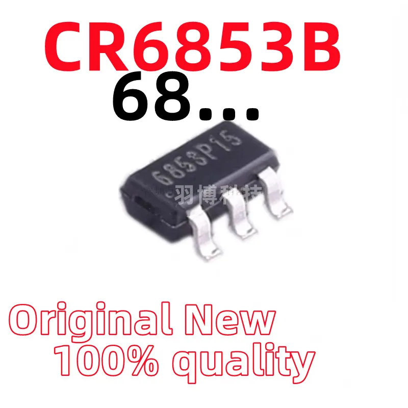 

(10piece)100% New CR6853 6853 CR6853B 68... SOT23-6 Chipset