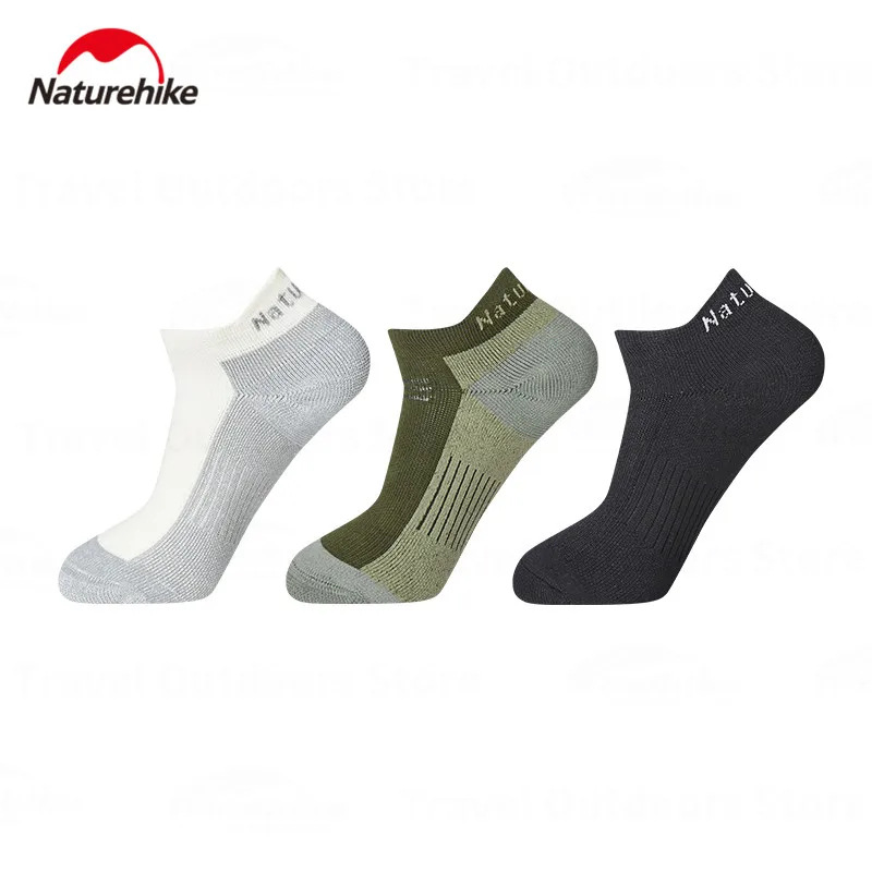 Naturehike Short / Medium-Length Socks Anti-Microbial Comforts Men Women Outdoor Sports Cycling Hiking Socks Autumn Winter M/L