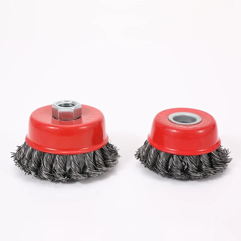 

Щетка-полировальная в форме чаши для угловой шлифовальной машины, для удаления ржавчины и полировки утолщенных стальных инструментов