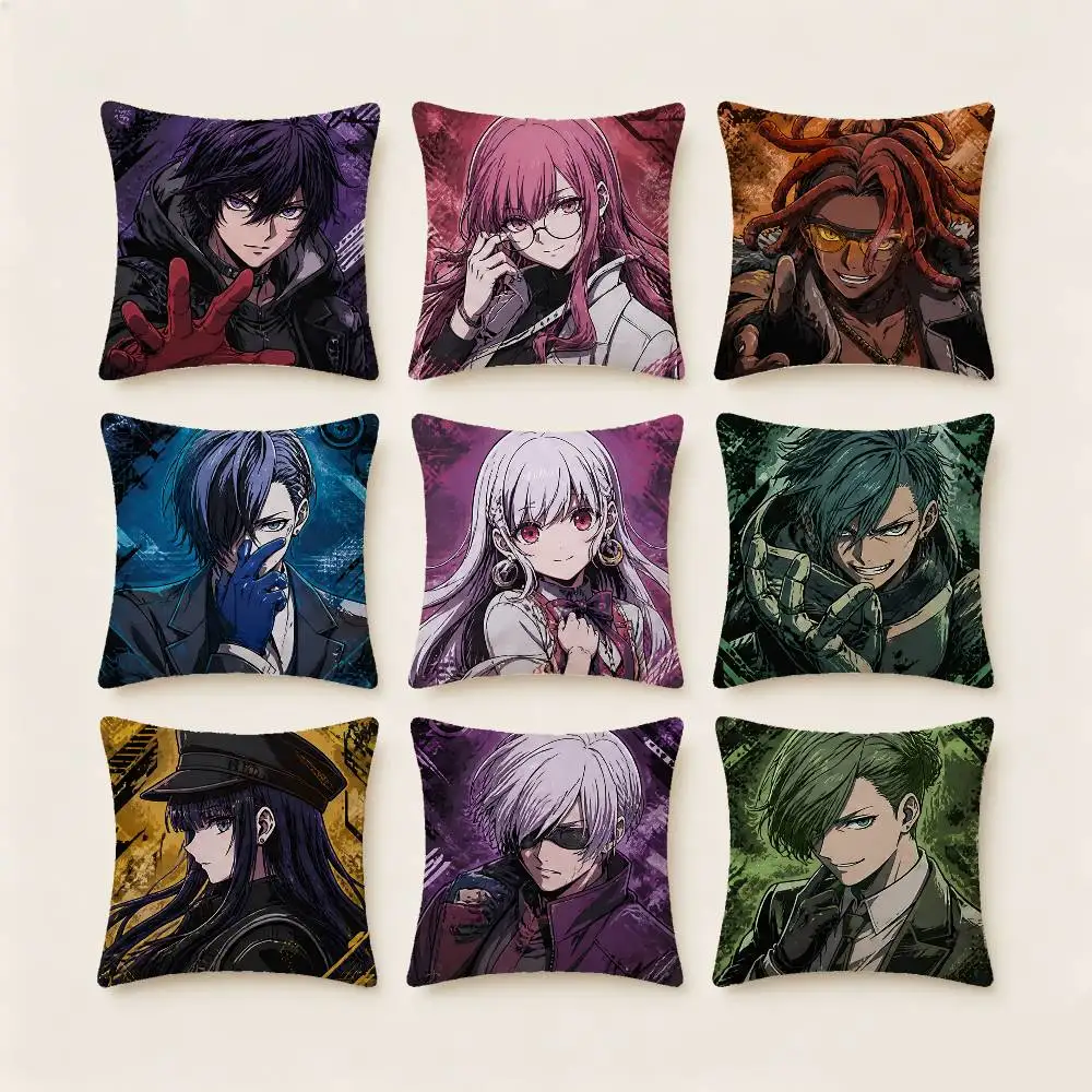 Akudama Drive Pillow Case Fashion Square Pillowcase Bedroom Sofa Room Ins Decoration Leisure
