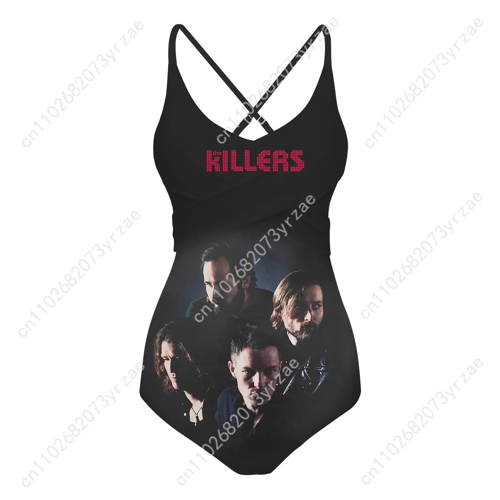 The Killers Women Sling Swimsuits Personalized Pattern Sexy Swimwear Pool Party Beach Bikini Summer Holiday Custom Bathing Suits