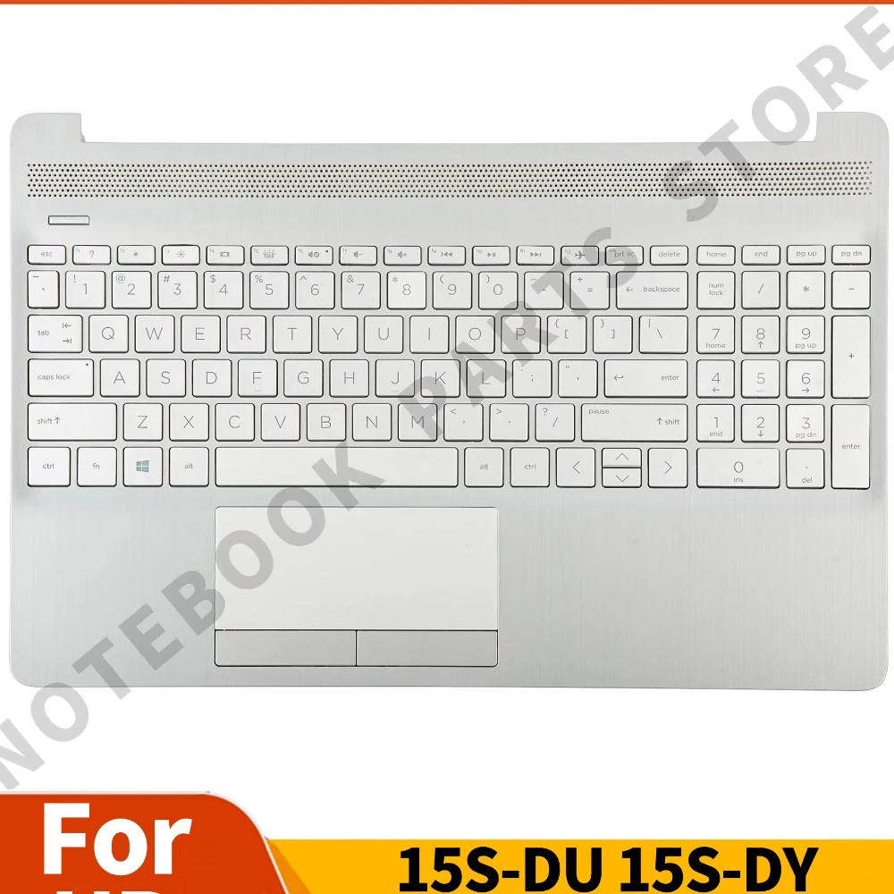 

NEW Notebook Parts For 15-DW 15S-DU 15S-DY DR 250 G8 TPN-C139 Palmrest Upper Keyboard Laptop Cover Replace Silver