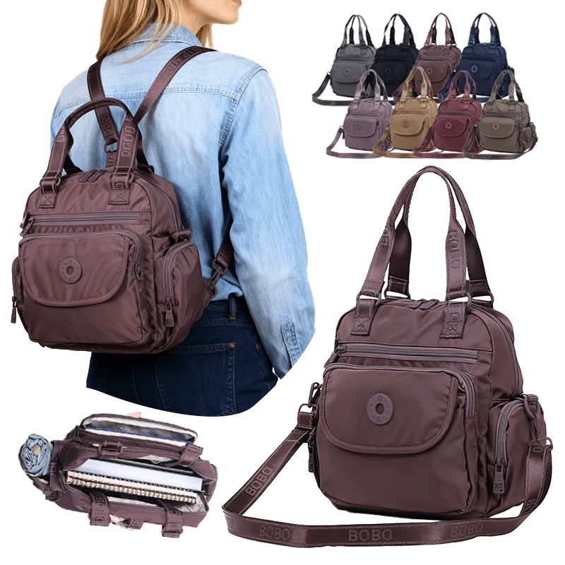 

Универсальный легкий женский рюкзак с несколькими карманами, унисекс, сумка через плечо, легкие сумки в стиле преппи для женщин, подходит для школьной сумки