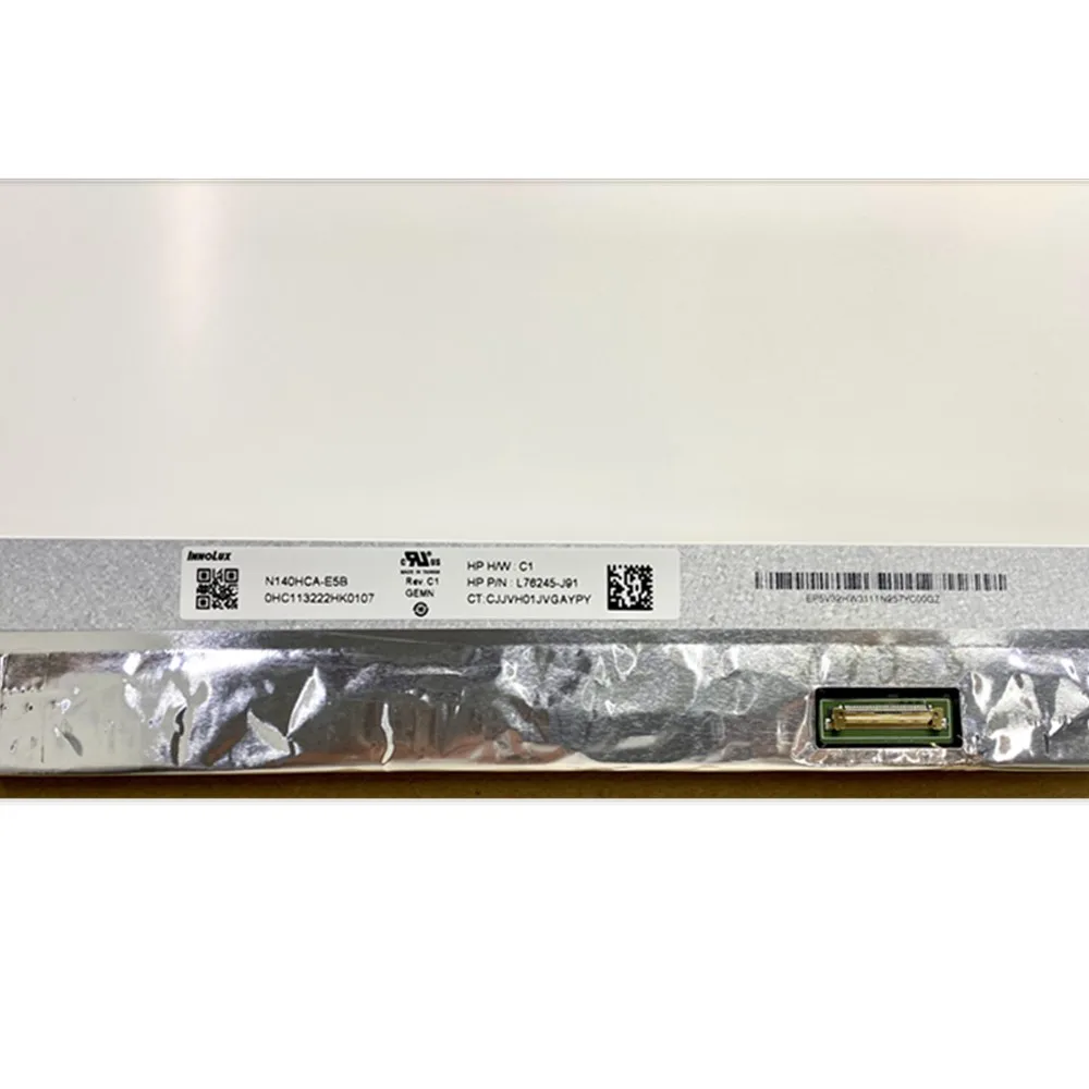 Imagem -04 - Grátis 14 1080p Nv140fhm-n4n N4f N4l N4n N46 Led Lcd Tela Painel Visor Matriz 1920x1080 Fhd para Dell 5400 Substituição