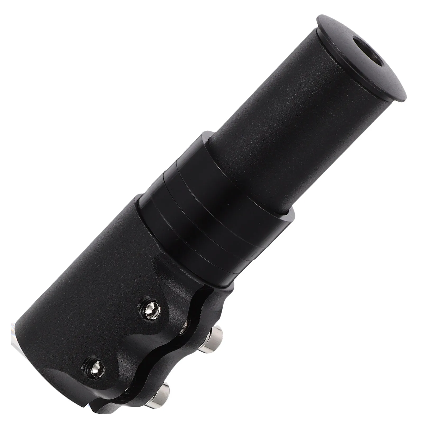 

Aluminum Alloy Fork Stem Extender 70Mm Max Lift Handlebar Riser for Most Bikes Including Road and Hybrid Stem Raiser