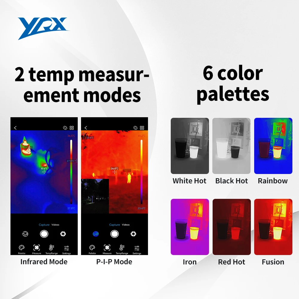 Mobile Phone Infrared Thermal - Thermal Imaging Camera 256X192 ulasan dan harga