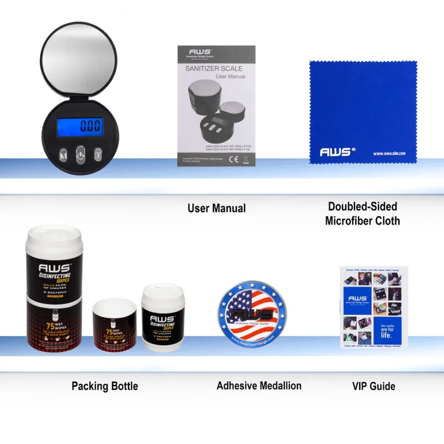 Waga cyfrowa Sanitizer200g