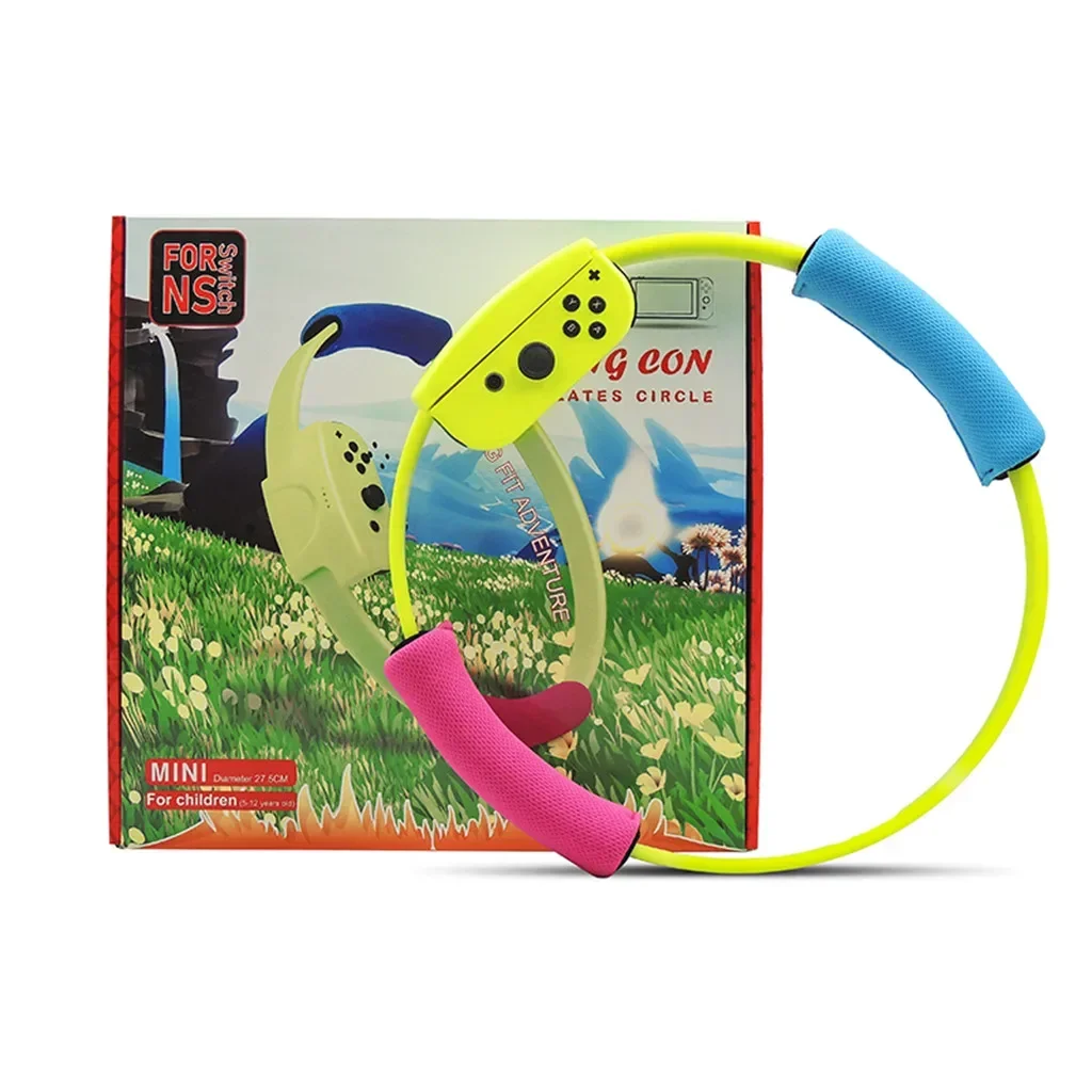 2025 New Adjustable Elastic Leg Strap Sport Band 45cm/60cm Ring Grips Leg For Switch Joy Ring Fit Adventure Game