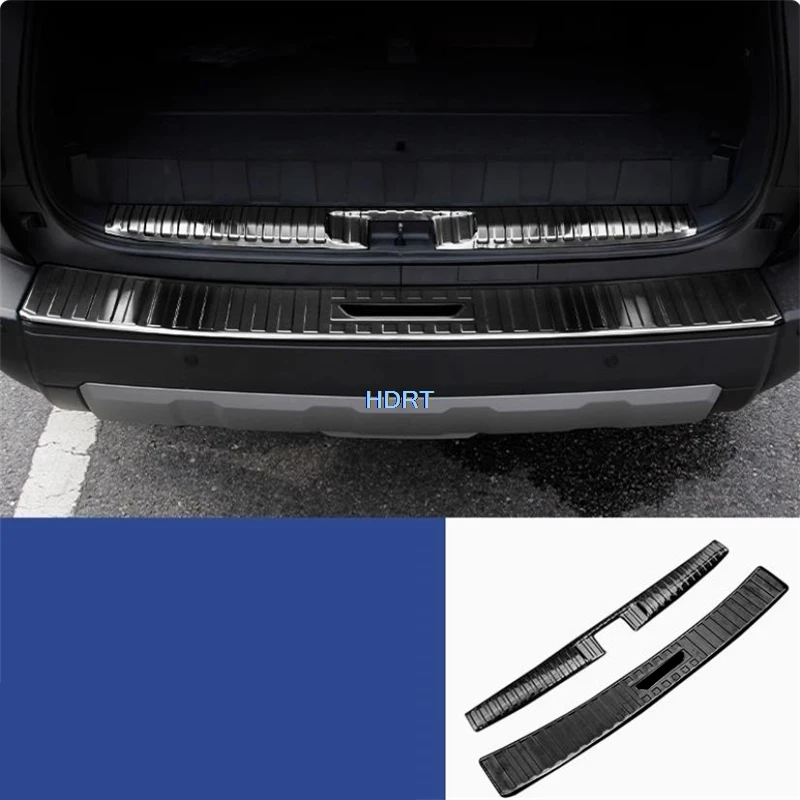 Car Accessories Style For Toyota Land Cruiser 250 Prado LC250 2024 + Door Sill Scuff Plate Cover Rear Trunk Guard Welcome Pedal