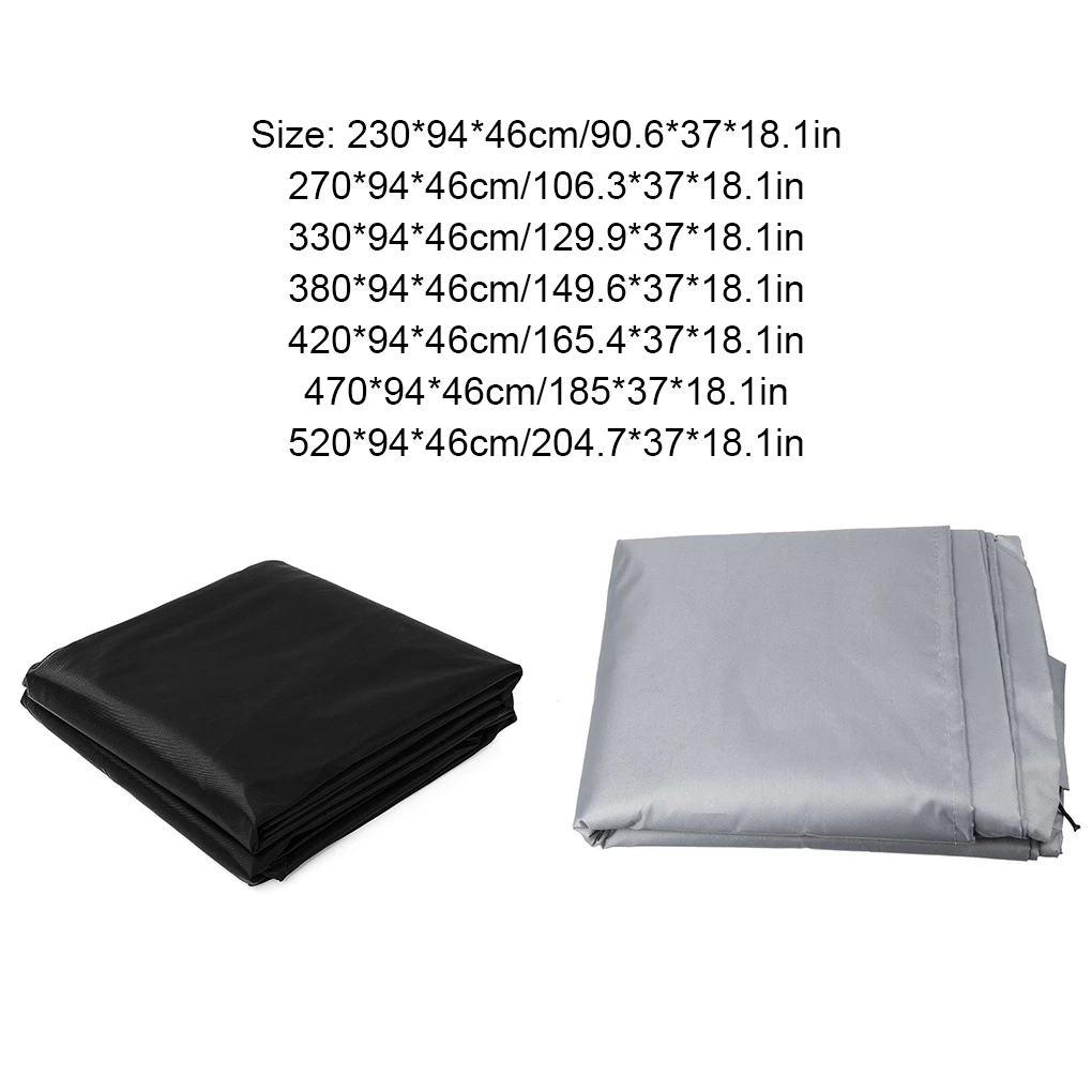 Polyester Boat Dry And Ready To Go Waterproof Dustproof Cover Easy To Clean Waterproof Cover black 420*94*46cm