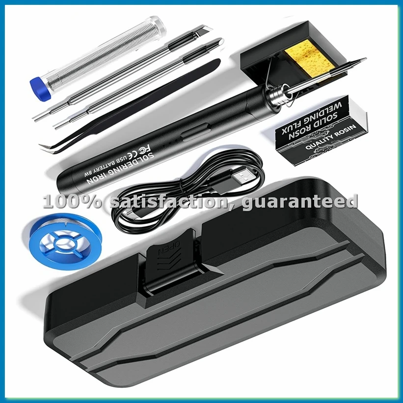 

Мини-набор беспроводных паяльников, беспроводной электрический паяльник-ручка с USB-питанием, 3 температурных режима - FABY