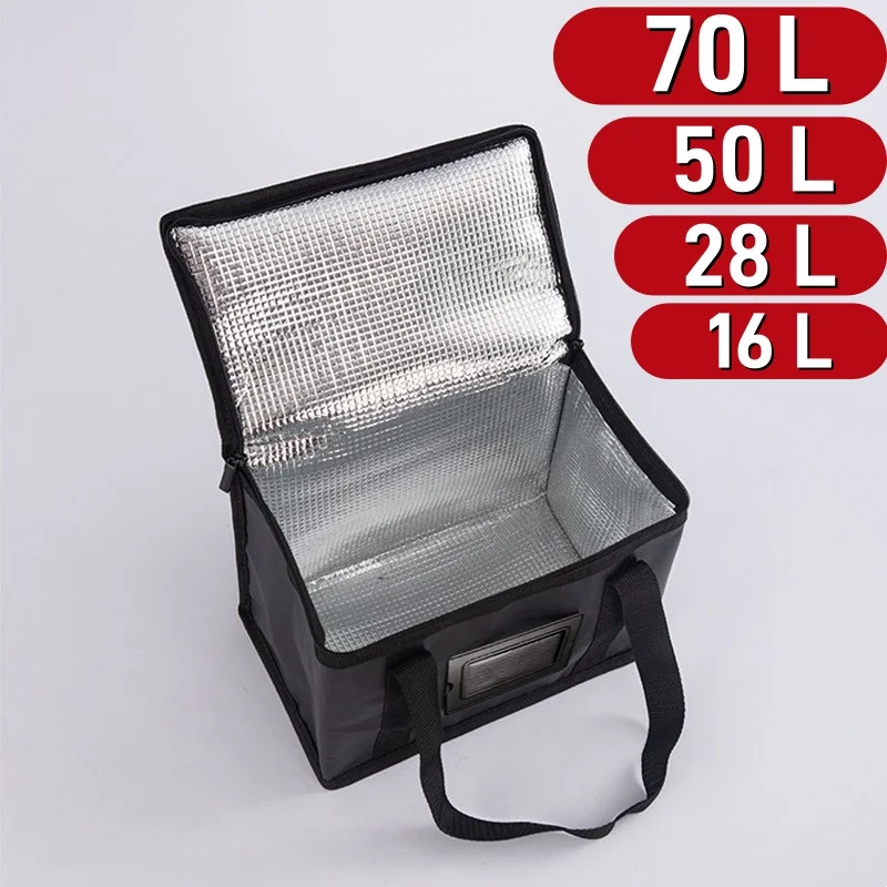 

Portable Lunch Cooler Bag Folding Insulation Picnic Ice Pack Food Thermal Bag Drink Carrier Insulated Bags Beer Delivery Bag