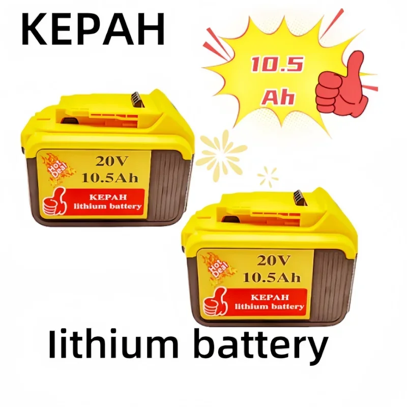 

NEW DCB200 20V 10.5Ah Lithium Replacement Battery For Dewalt 18V DCB184 DCB200 DCB182 DCB180 DCB181 DCB182 DCB206 DCB201