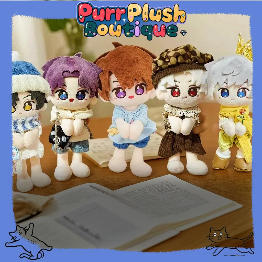 

Stuffed 15cm Plushie Doll Anime Love and Deepspace Squishy Plush Standard Starfish Doll Customization Figure Toy Cotton Kid Gift