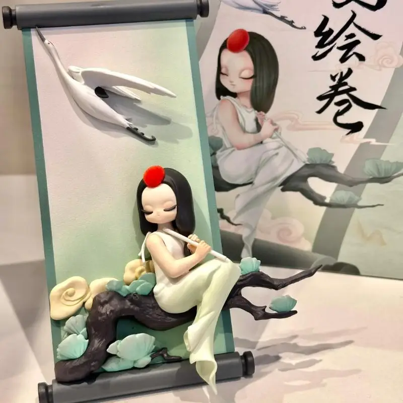 52 لعب حقيقية النوم الشرقية التمرير سلسلة صندوق أعمى لطيف الشكل تحصيل لعبة سطح المكتب الديكور هدية عيد ميلاد صندوق غامض