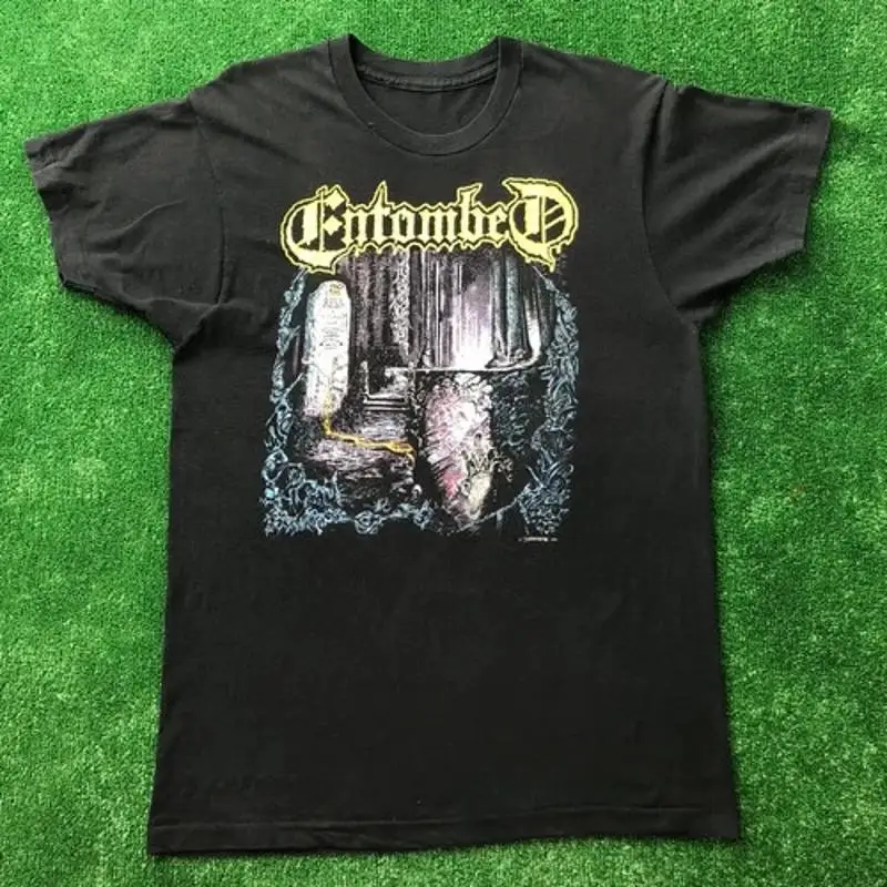 

Vintage 1990 Entombed Left Hand Path Black Size S to 5XL T-Shirt