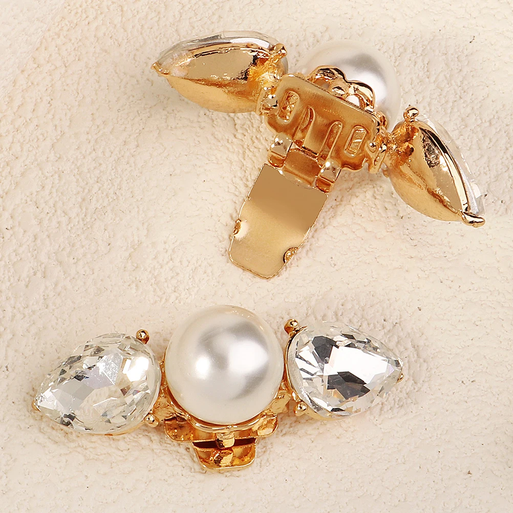 

Metal Shoe Buckle Clip Decoration Decorative Accessories Charms for Women Removable Clips Zinc Alloy Wedding Decorations