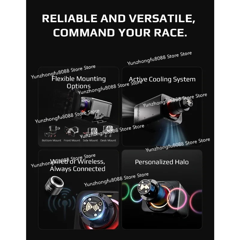 Simagic Alpha EVO Radstand 9 Nm / 12 Nm / 18 Nm Rennsimulator Lenkradbasis