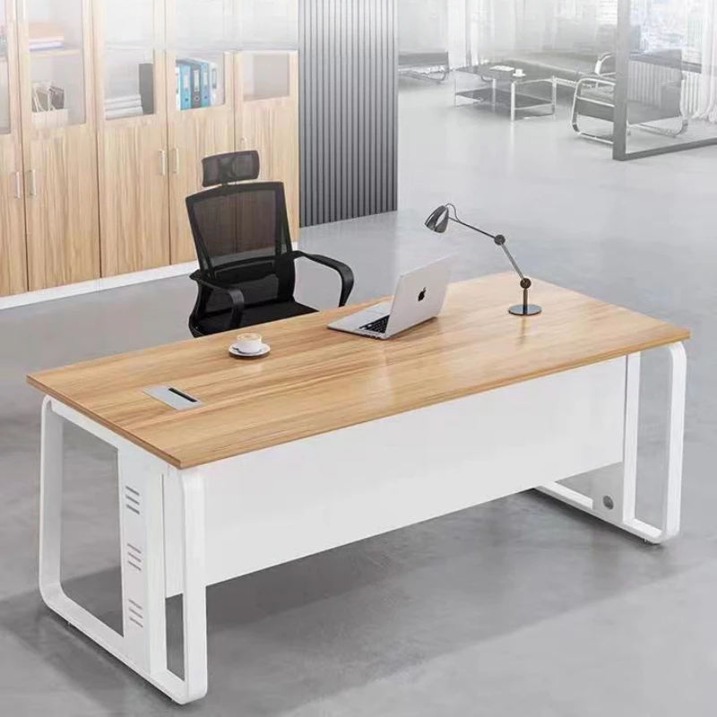 

Study Office Work Desk Corner Write Modern Executive Computer Desk Drawers Gadgets Scrivania Angolare Work Furniture HD50WD