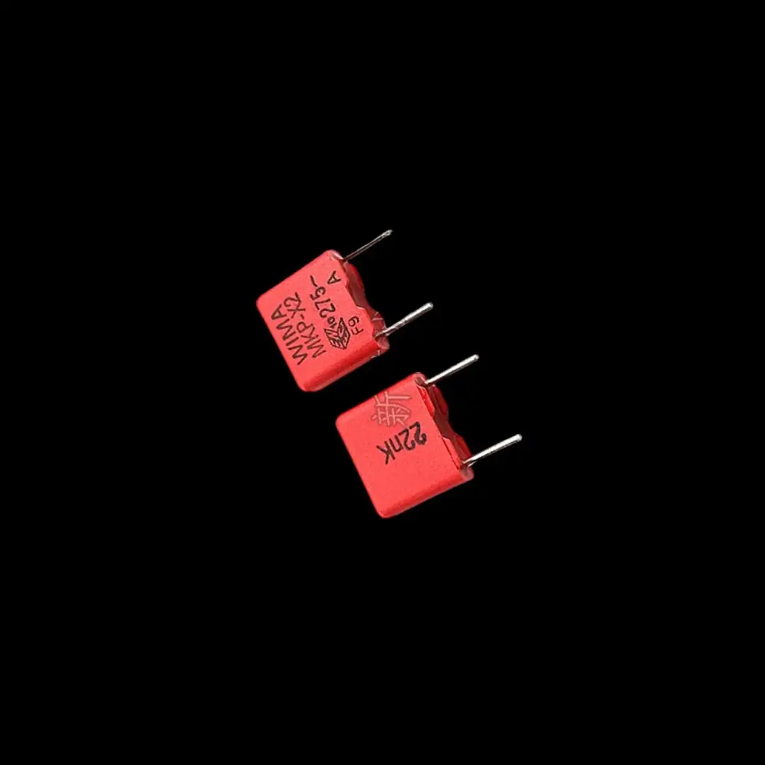 

10 шт./275 В переменного тока 223 0,022 мкФ 275 В 22 нФ MKP-X2 Расстояние между контактами 7,5