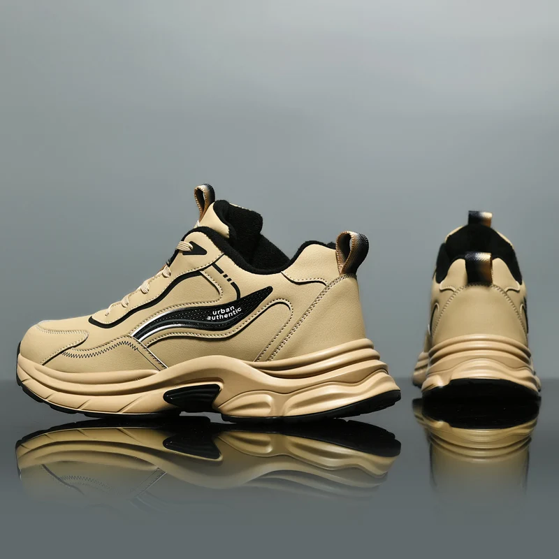 men boots 2025 New Winter Slippers Warm Men Shoes Waterproof Non-Slip Plush Sneakers Male tenis shoes Boots Men Sneakers Winter